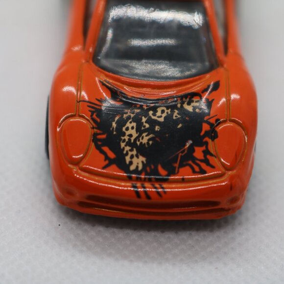 Hot Wheels cheetah Ferrari loose diecast 1:64 scale - Picture 5 of 6